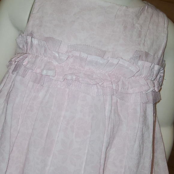 NEW 6/9 MONTH 🌷ADORABLE PINK EASTER DRESS - Picture 8 of 15